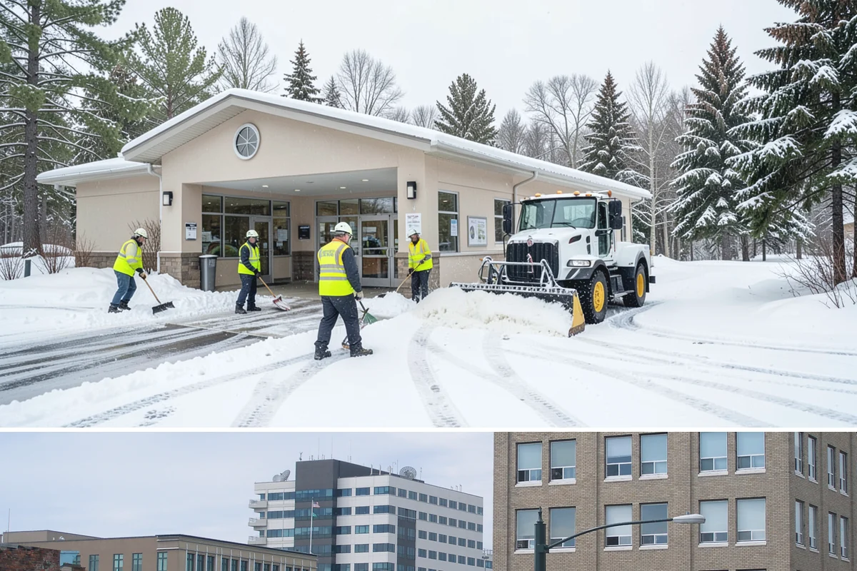 Movie Theater Snow Removal in Everett, Snohomish County, WA - Expect the heaviest need on December through February weekends, when cold evenings follow damp Puget Sound days.