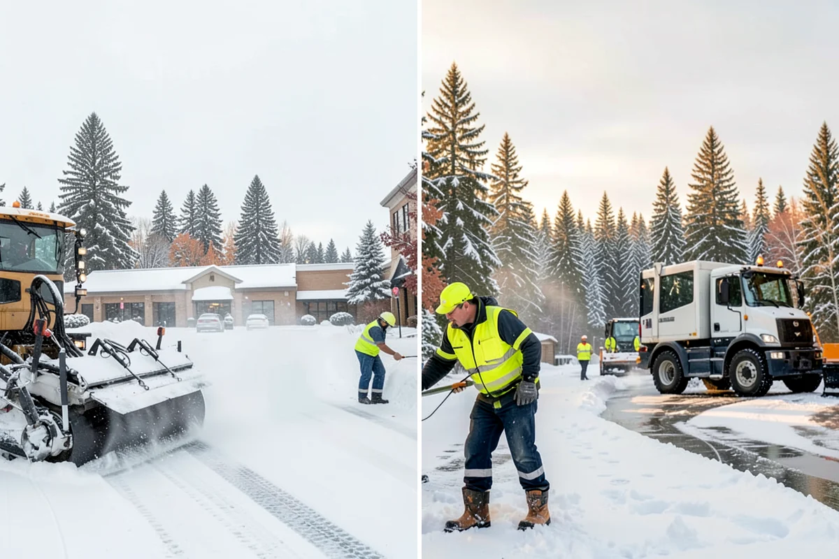 Movie Theater Snow Removal in Fircrest, Pierce County, WA - Review your showtime calendar and busiest windows