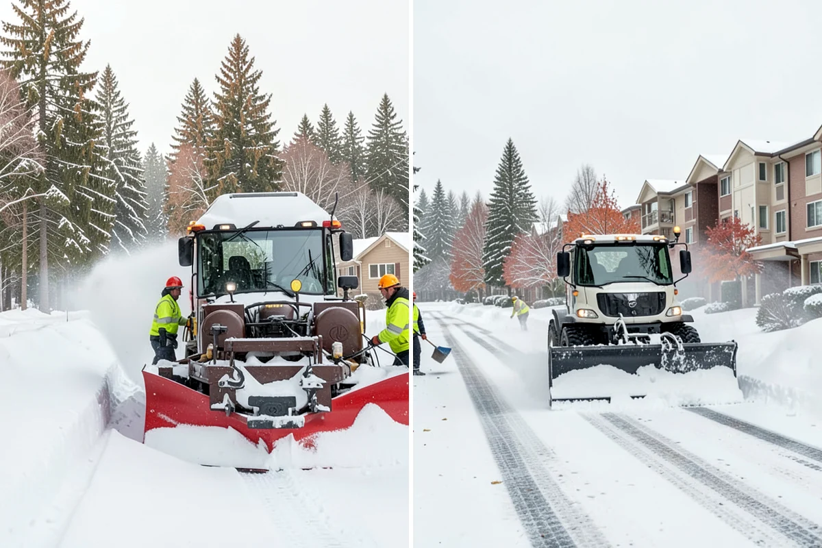 Movie Theater Snow Removal in Gig Harbor, Pierce County, WA - Review your showtime calendar and busiest windows