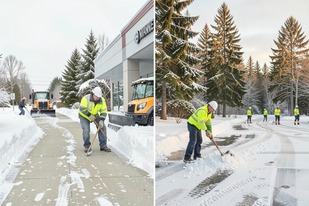 Movie Theater Snow Removal in Issaquah, King County, WA - Review your showtime calendar and busiest windows