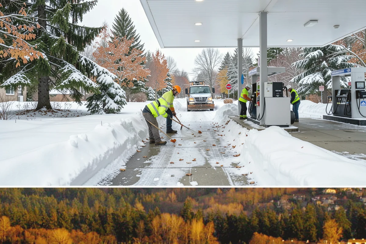Movie Theater Snow Removal in Kenmore, King County, WA - Expect the heaviest need on December through February weekends, when cold evenings follow damp Puget Sound days.