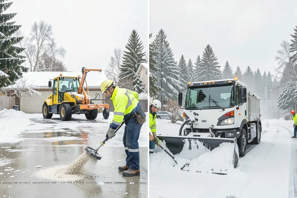 Movie Theater Snow Removal in La Conner, Skagit County, WA - Review your showtime calendar and busiest windows