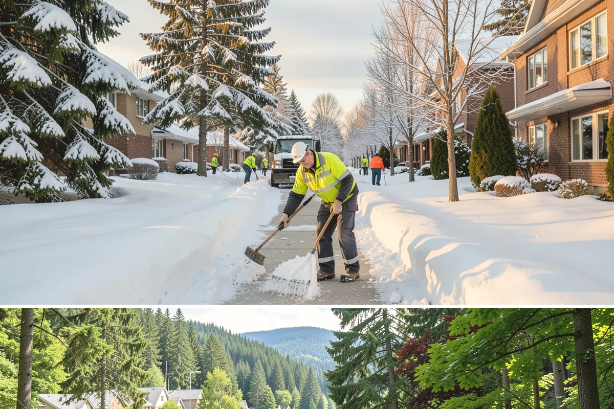Movie Theater Snow Removal in Lake Forest Park, King County, WA - Expect the heaviest need on December through February weekends, when cold evenings follow damp Puget Sound days.