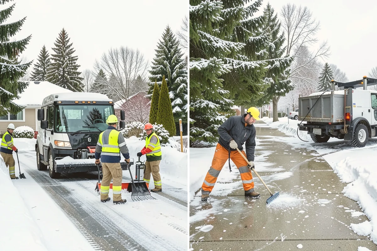 Movie Theater Snow Removal in Langley, Island County, WA - Review your showtime calendar and busiest windows
