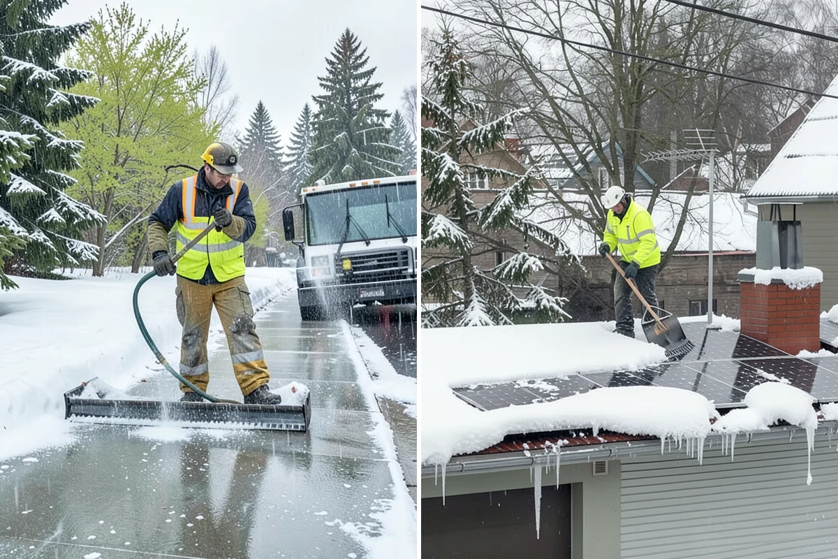 Movie Theater Snow Removal in Lyman, Skagit County, WA - Review your showtime calendar and busiest windows