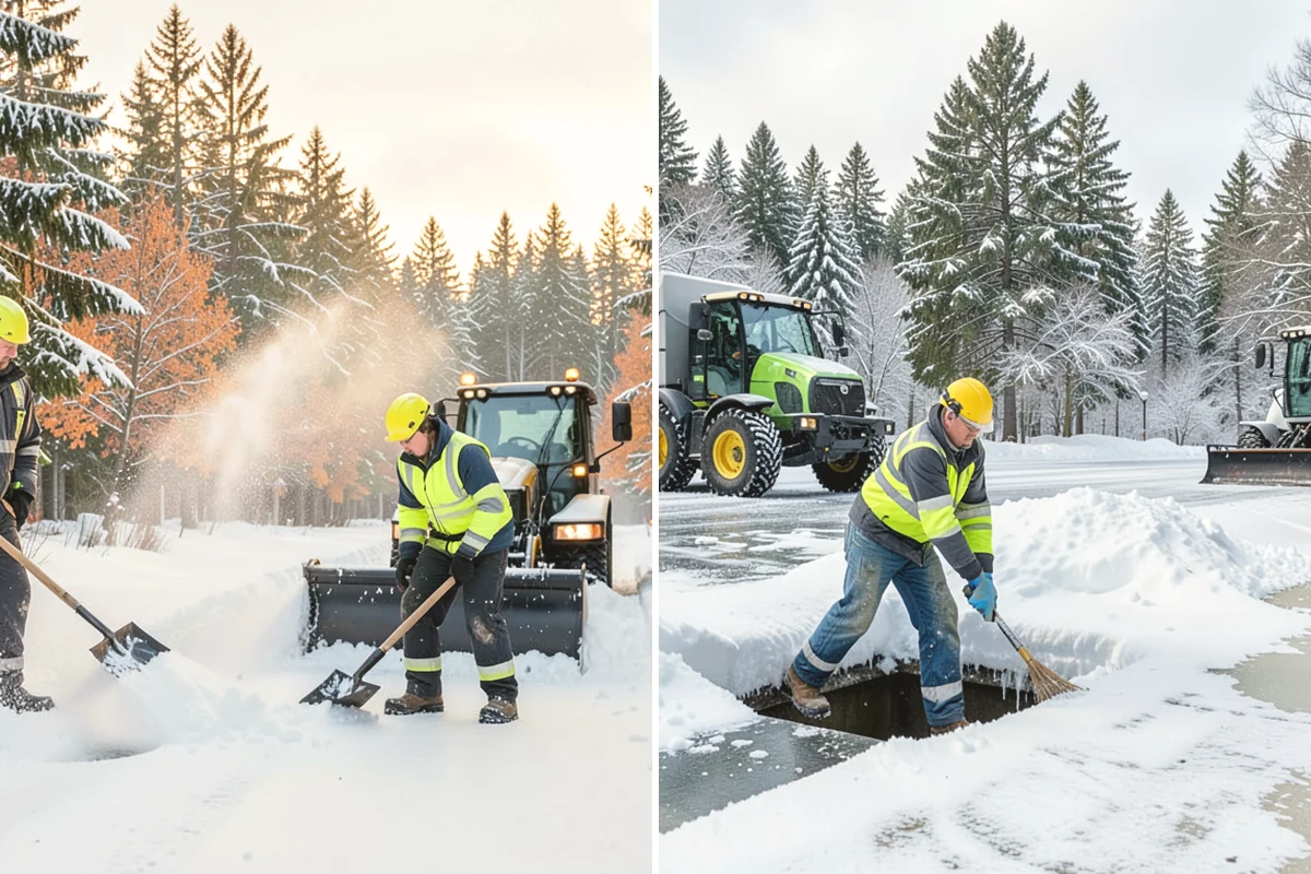 Movie Theater Snow Removal in Mill Creek, Snohomish County, WA - Review your showtime calendar and busiest windows