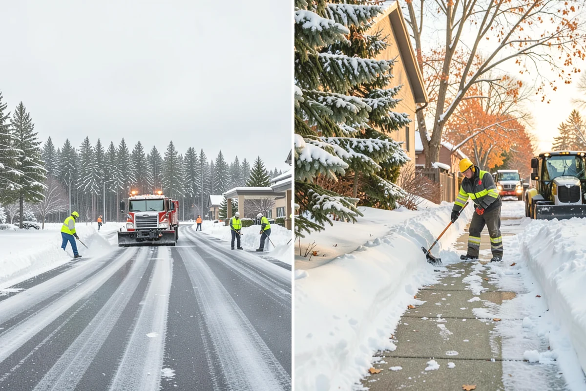 Movie Theater Snow Removal in Monroe, Snohomish County, WA - Review your showtime calendar and busiest windows