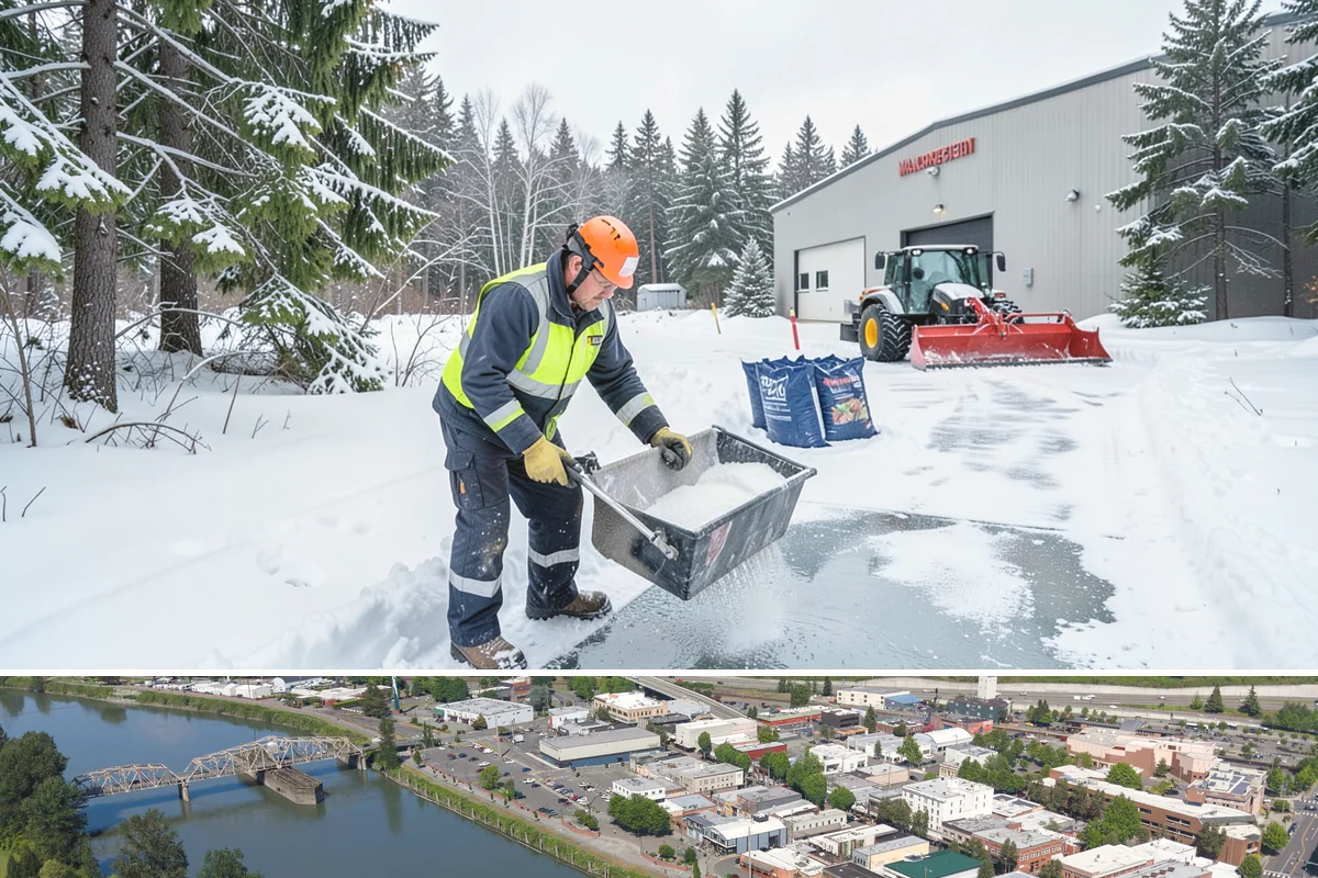 Movie Theater Snow Removal in Mount Vernon, Skagit County, WA - Expect the heaviest need on December through February weekends, when cold evenings follow damp Puget Sound days.