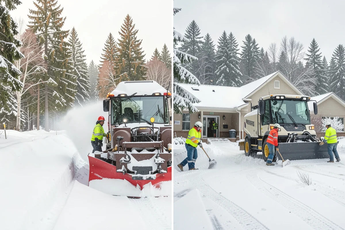 Movie Theater Snow Removal in Mukilteo, Snohomish County, WA - Review your showtime calendar and busiest windows