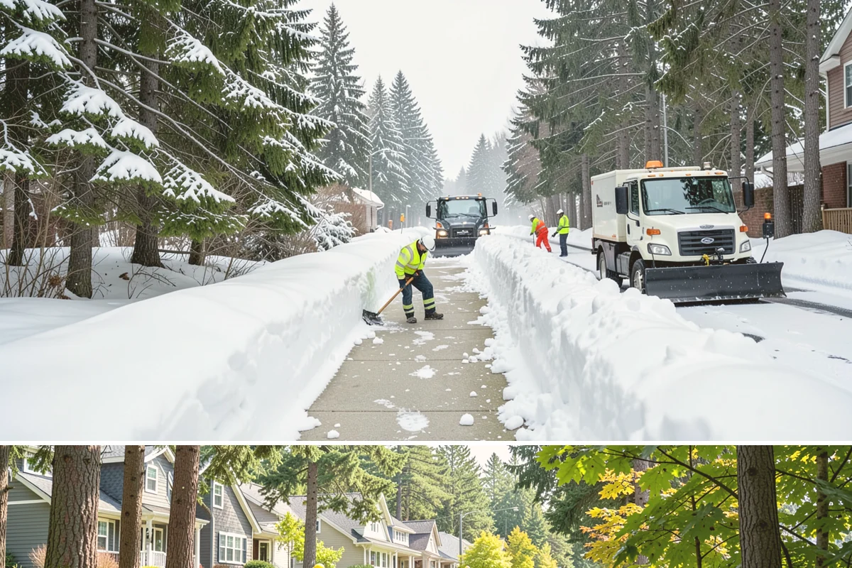 Movie Theater Snow Removal in Normandy Park, King County, WA - Expect the heaviest need on December through February weekends, when cold evenings follow damp Puget Sound days.