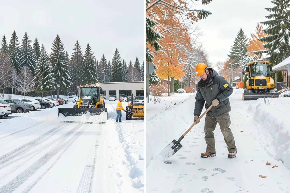 Movie Theater Snow Removal in Ruston, Pierce County, WA - Review your showtime calendar and busiest windows