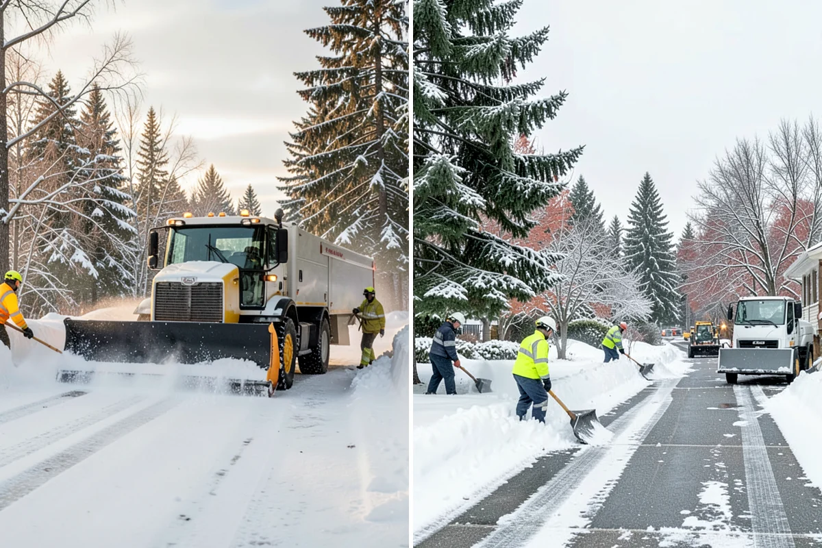 Movie Theater Snow Removal in SeaTac, King County, WA - Review your showtime calendar and busiest windows