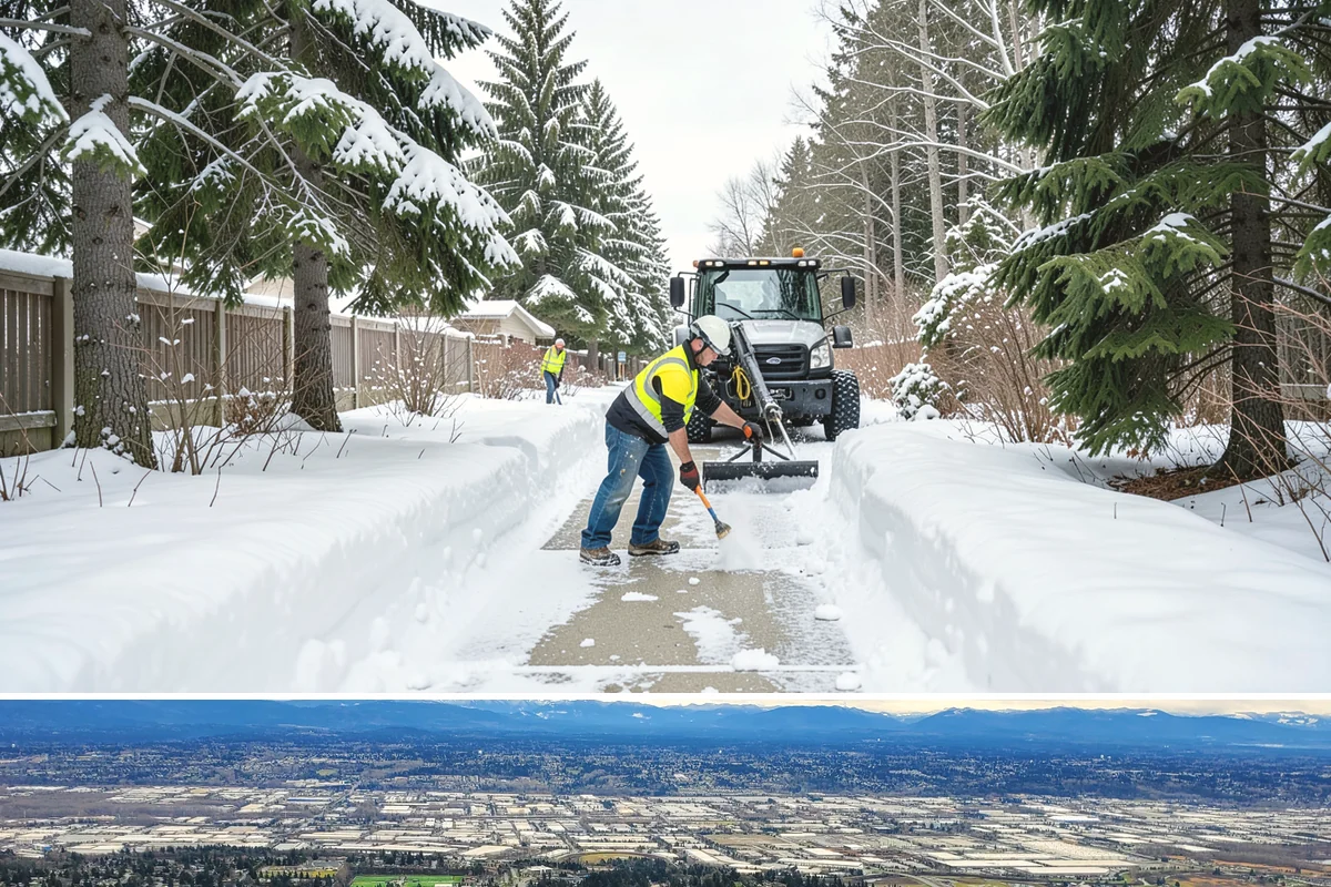 Movie Theater Snow Removal in SeaTac, King County, WA - Expect the heaviest need on December through February weekends, when cold evenings follow damp Puget Sound days.