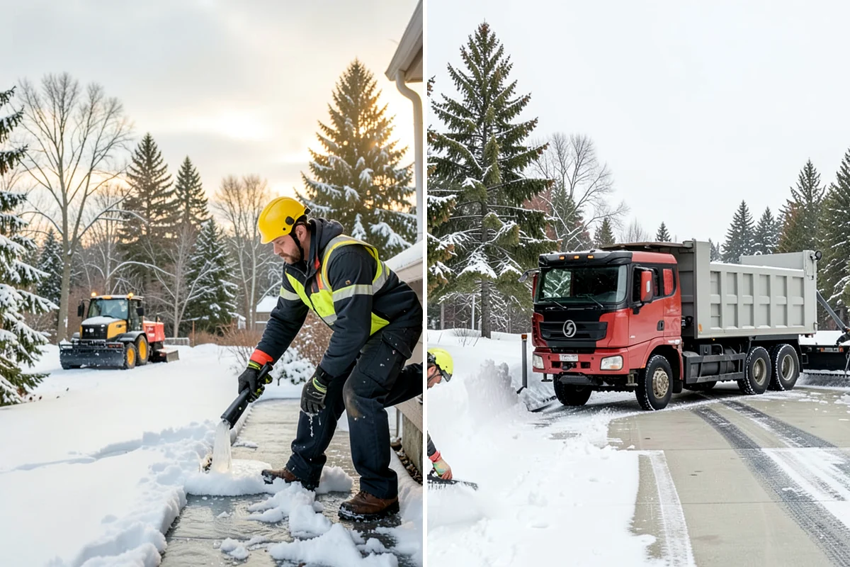 Movie Theater Snow Removal in Snoqualmie, King County, WA - Review your showtime calendar and busiest windows