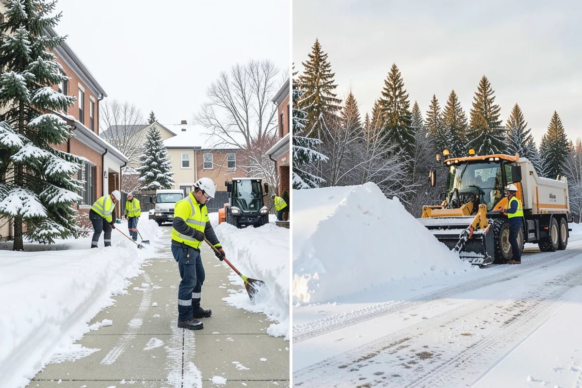 Movie Theater Snow Removal in Sumner, Pierce County, WA - Review your showtime calendar and busiest windows