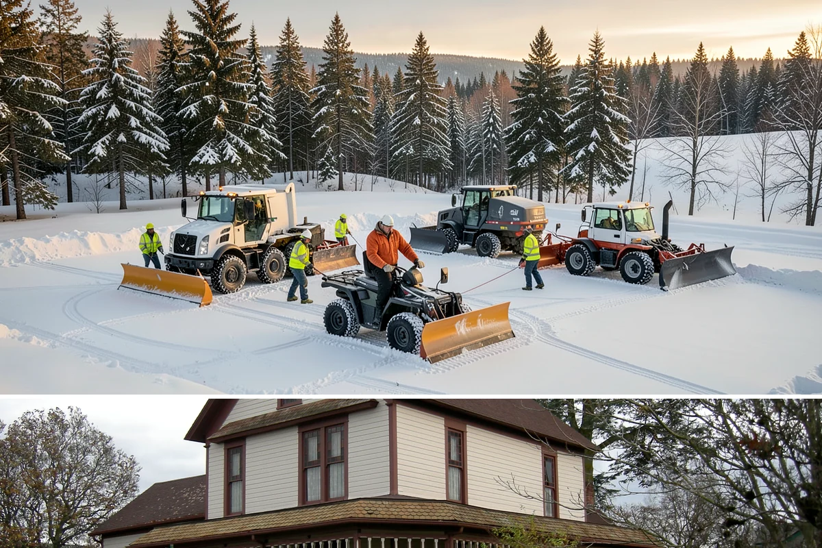 Movie Theater Snow Removal in Sumner, Pierce County, WA - Expect the heaviest need on December through February weekends, when cold evenings follow damp Puget Sound days.