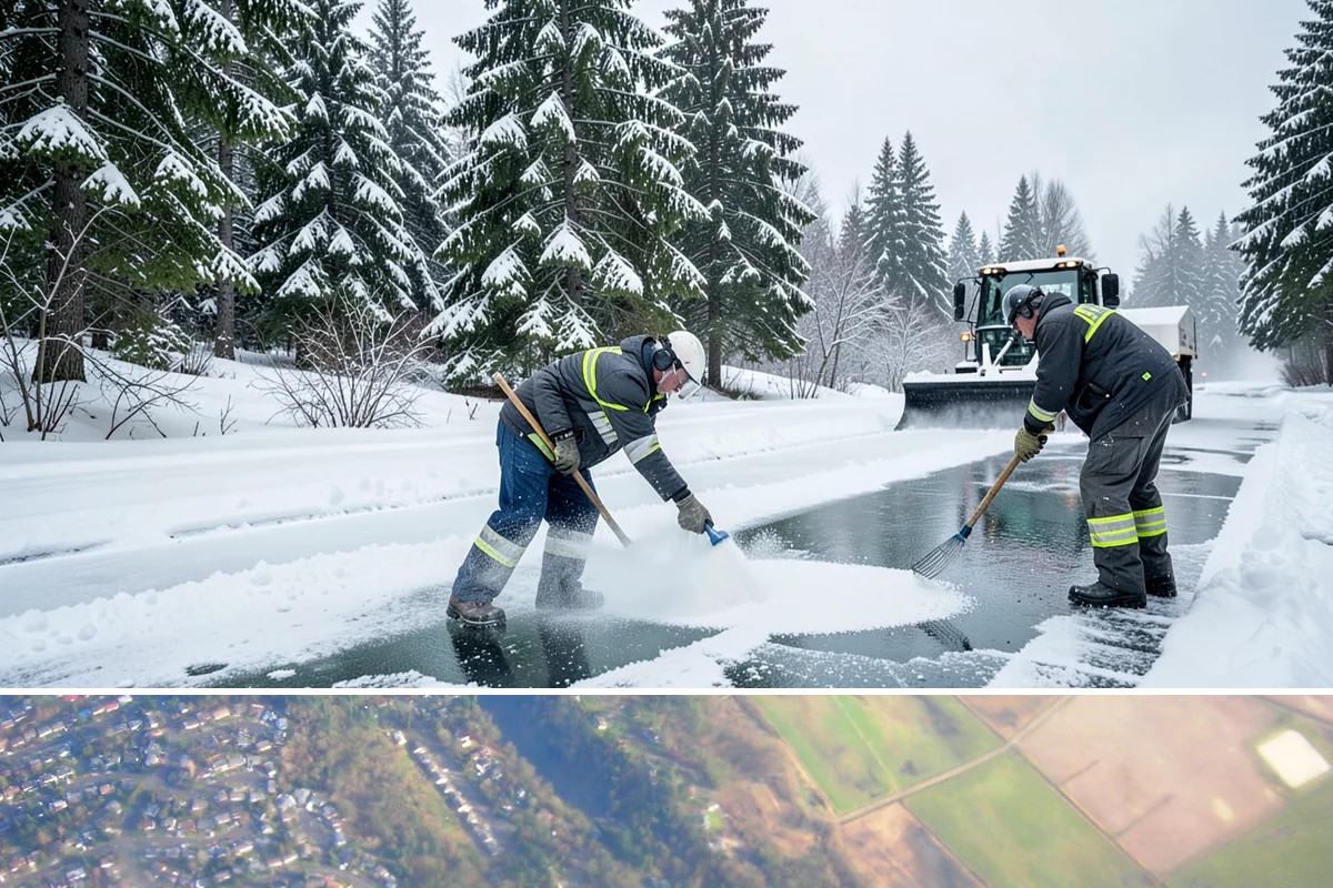 Municipal Deicing in Algona, King County, WA - Coverage spans the winter season, with priority during the freezing-rain events that threaten access to essential public services.
