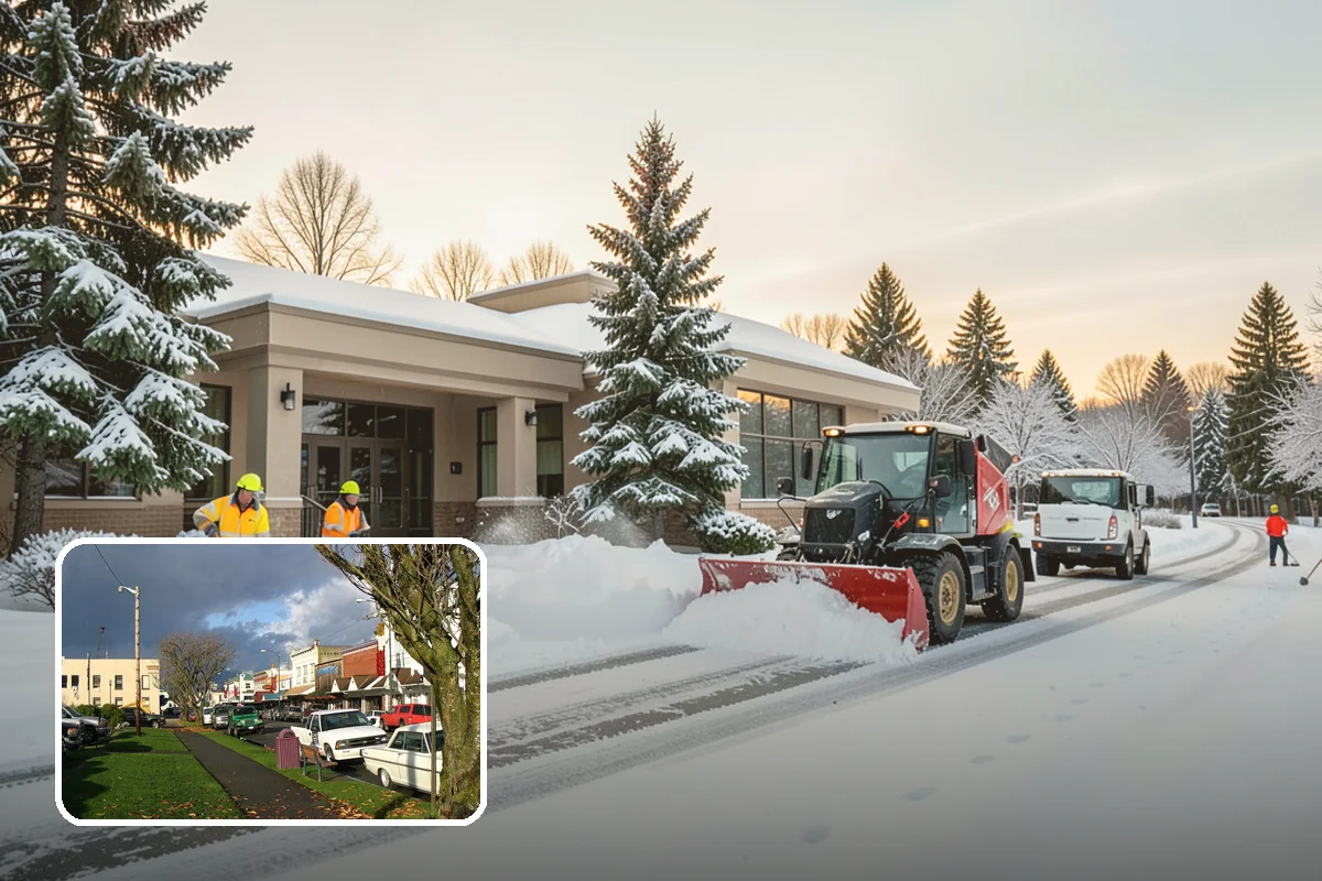 Municipal Deicing in Arlington, Snohomish County, WA - Keeps public entrances and civic plazas safe for citizens