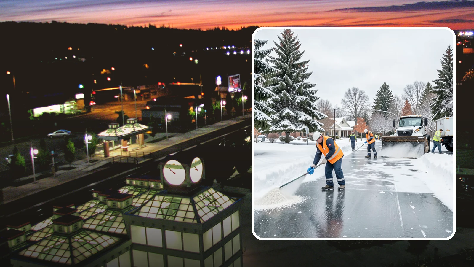 Municipal Deicing in Auburn, King County, WA - Deicing for municipal properties, keeping public entrances, civic walkways, and government lots safe for staff and citizens...