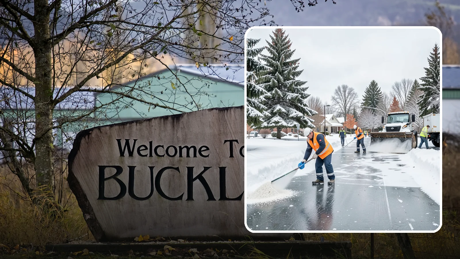 Municipal Deicing in Buckley, Pierce County, WA - Deicing for municipal properties, keeping public entrances, civic walkways, and government lots safe for staff and citizens...