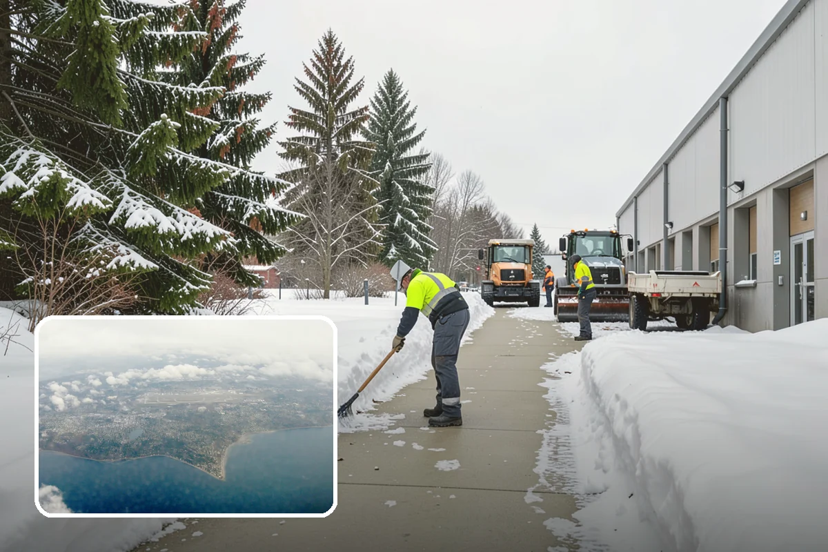 Municipal Deicing in Burien, King County, WA - Keeps public entrances and civic plazas safe for citizens