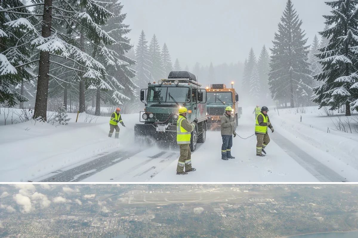 Municipal Deicing in Burien, King County, WA - Coverage spans the winter season, with priority during the freezing-rain events that threaten access to essential public services.
