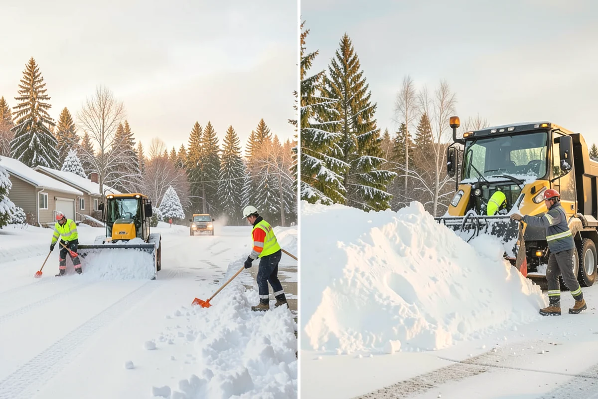 Municipal Deicing in Burlington, Skagit County, WA - Map public entrances, plazas, ramps, and lots with facilities staff