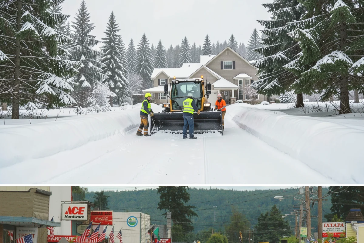Municipal Deicing in Carnation, King County, WA - Coverage spans the winter season, with priority during the freezing-rain events that threaten access to essential public services.