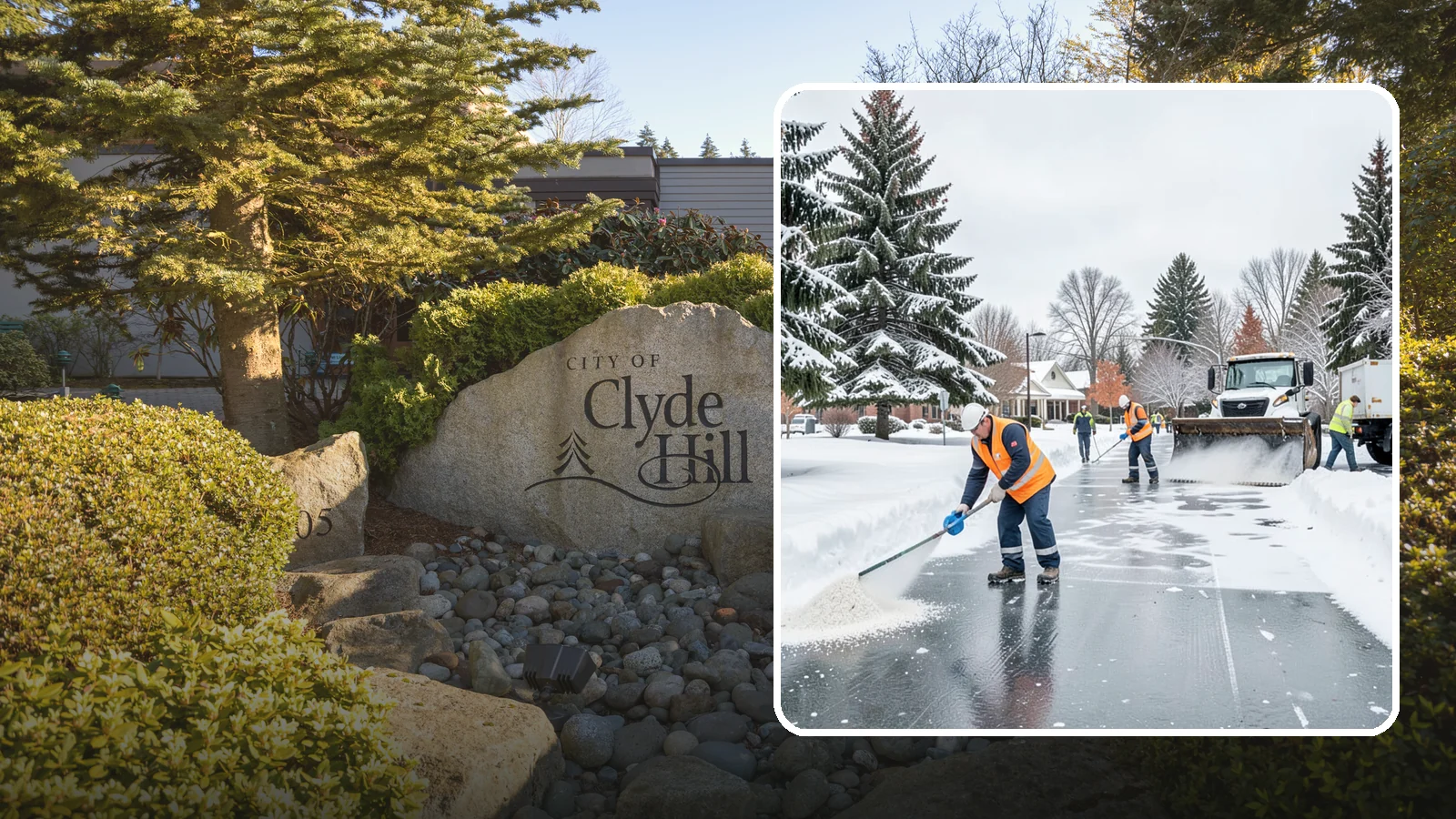 Municipal Deicing in Clyde Hill, King County, WA - Deicing for municipal properties, keeping public entrances, civic walkways, and government lots safe for staff and citizens...