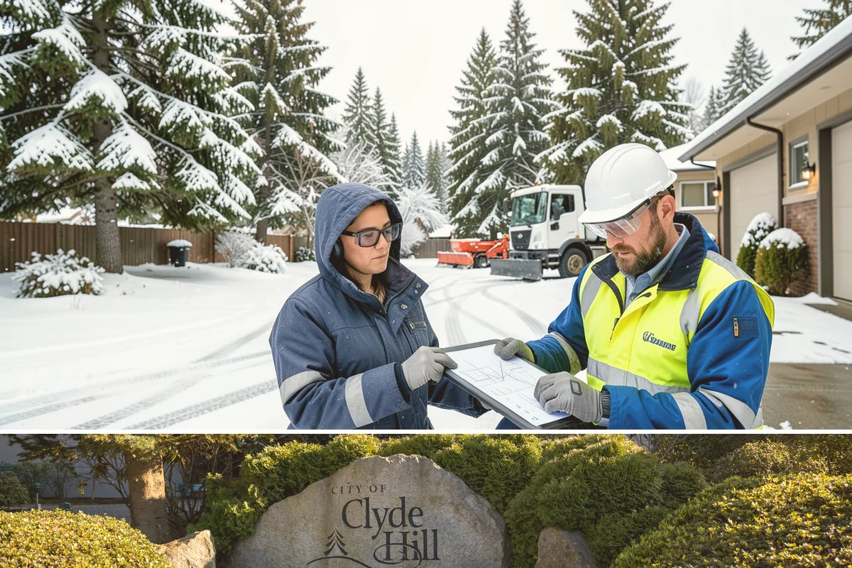 Municipal Deicing in Clyde Hill, King County, WA - Coverage spans the winter season, with priority during the freezing-rain events that threaten access to essential public services.
