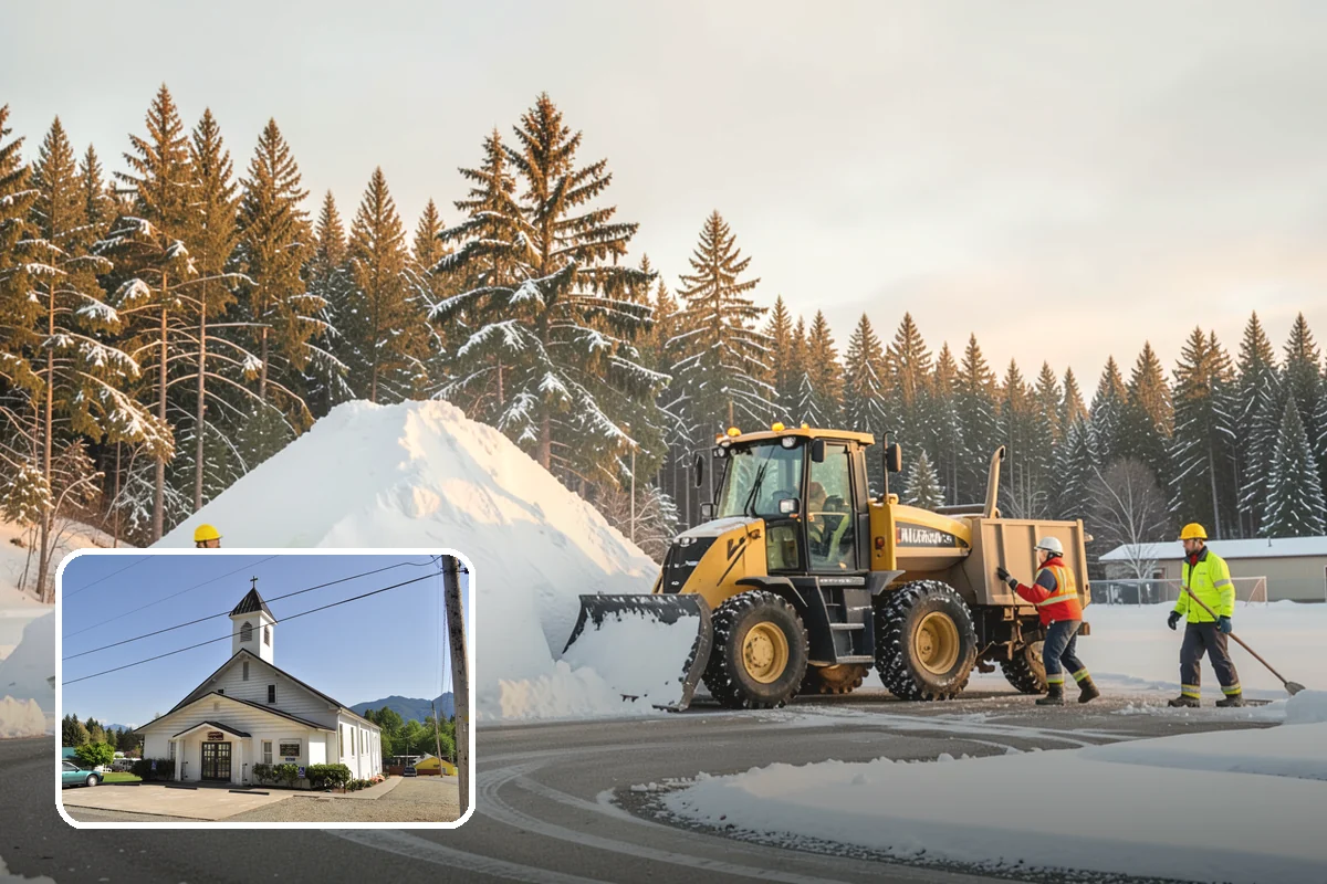 Municipal Deicing in Concrete, Skagit County, WA - Keeps public entrances and civic plazas safe for citizens