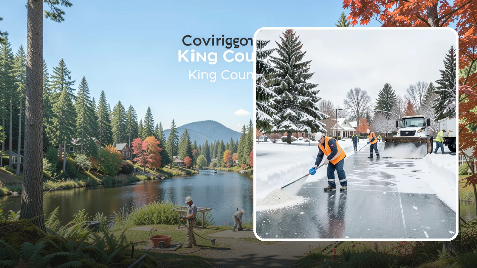 Municipal Deicing in Covington, King County, WA - Deicing for municipal properties, keeping public entrances, civic walkways, and government lots safe for staff and citizens...
