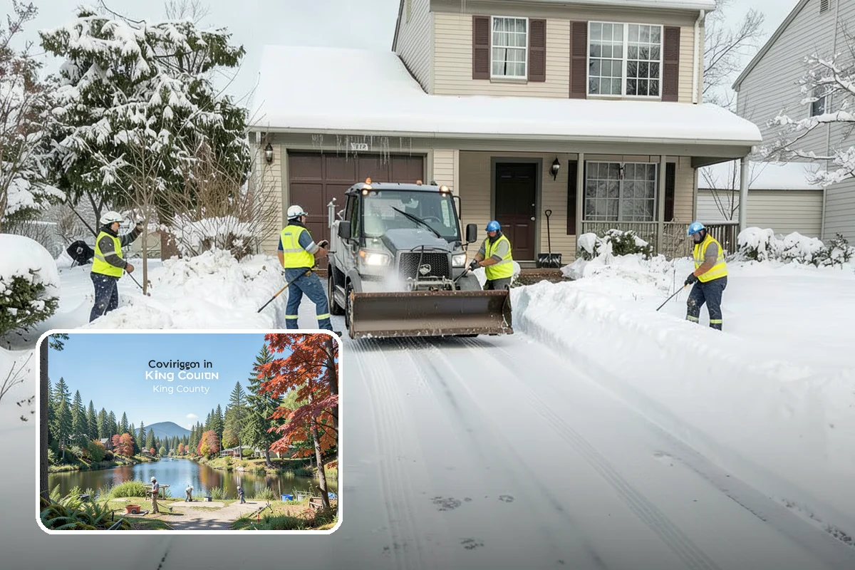 Municipal Deicing in Covington, King County, WA - Keeps public entrances and civic plazas safe for citizens