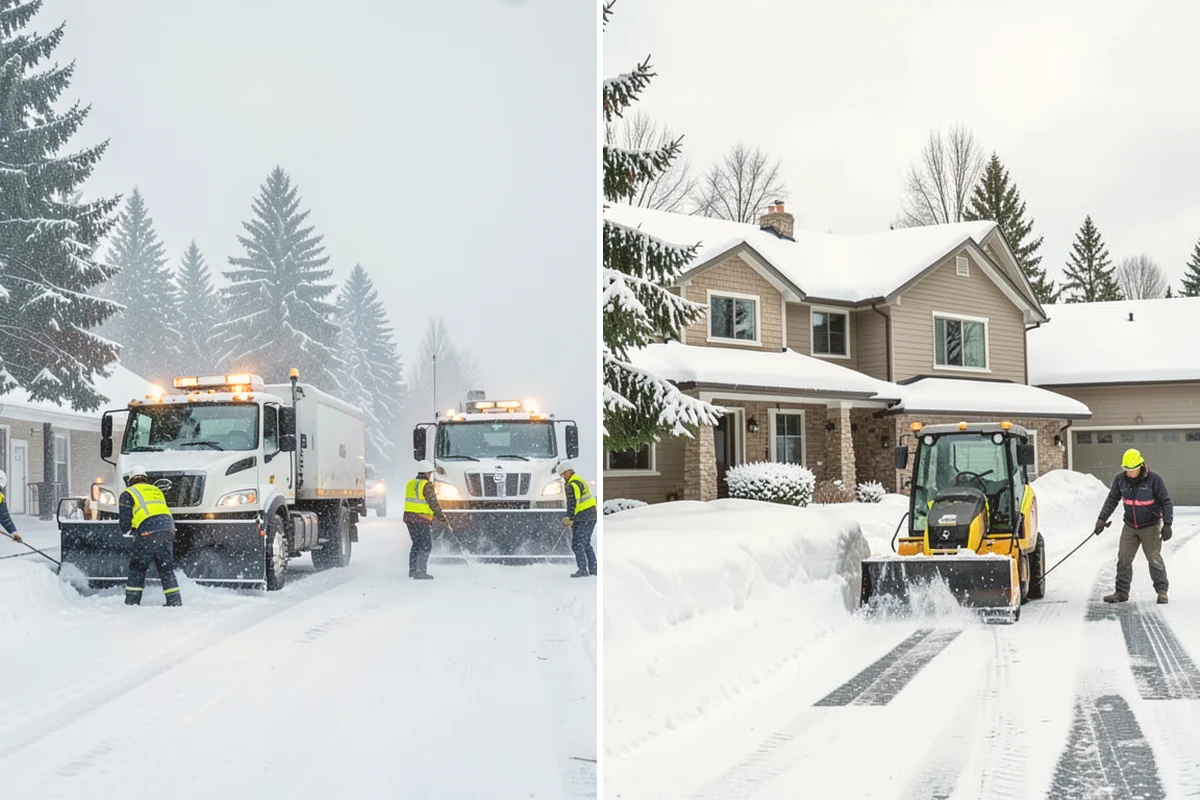 Municipal Deicing in Edmonds, Snohomish County, WA - Map public entrances, plazas, ramps, and lots with facilities staff