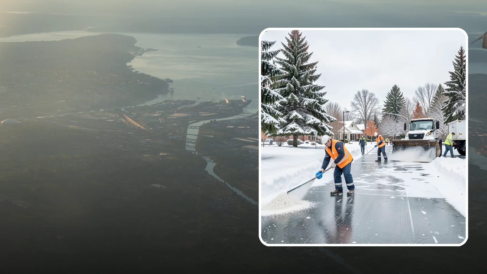 Municipal Deicing in Fife, Pierce County, WA - Deicing for municipal properties, keeping public entrances, civic walkways, and government lots safe for staff and citizens...