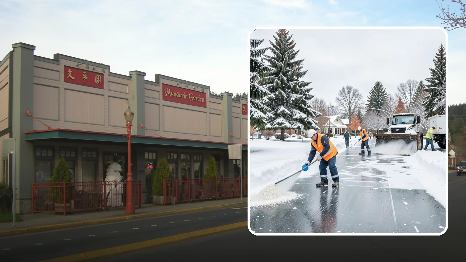 Municipal Deicing in Issaquah, King County, WA - Deicing for municipal properties, keeping public entrances, civic walkways, and government lots safe for staff and citizens...