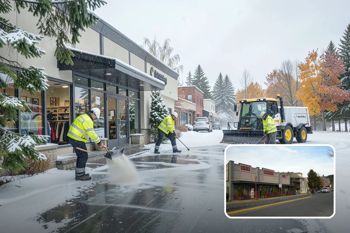 Municipal Deicing in Issaquah, King County, WA - Keeps public entrances and civic plazas safe for citizens