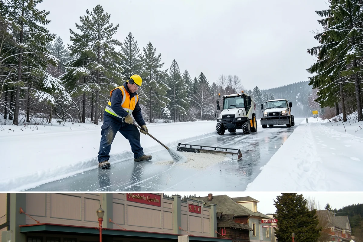 Municipal Deicing in Issaquah, King County, WA - Coverage spans the winter season, with priority during the freezing-rain events that threaten access to essential public services.