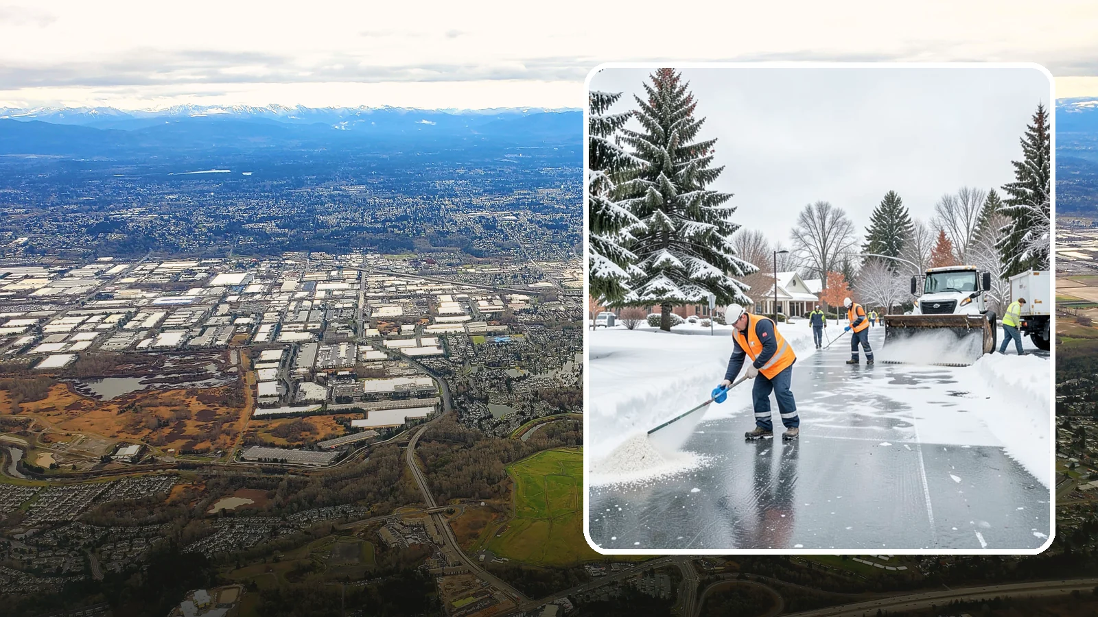 Municipal Deicing in Kent, King County, WA - Deicing for municipal properties, keeping public entrances, civic walkways, and government lots safe for staff and citizens...
