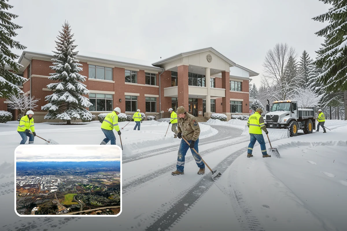 Municipal Deicing in Kent, King County, WA - Keeps public entrances and civic plazas safe for citizens