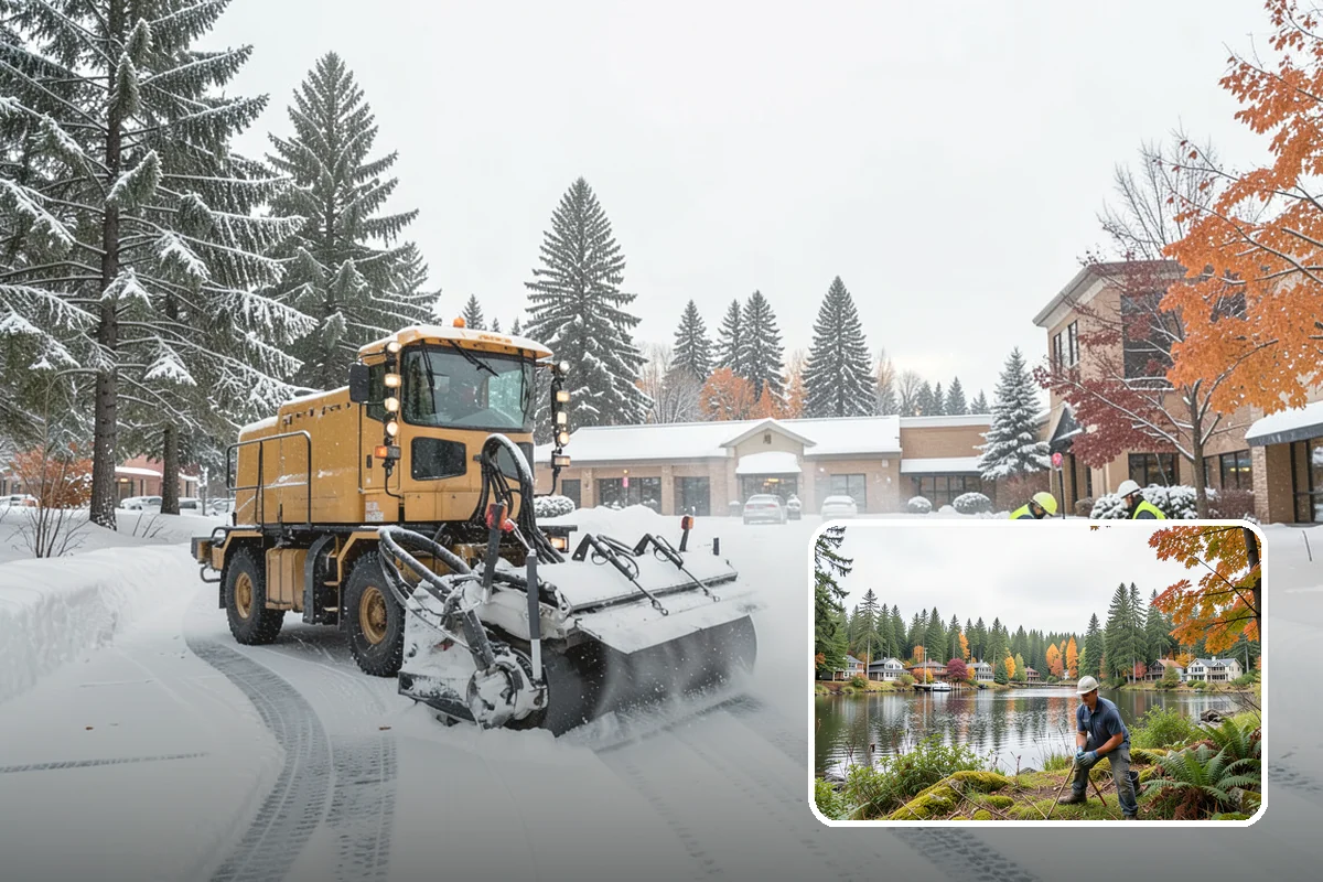 Municipal Deicing in La Conner, Skagit County, WA - Keeps public entrances and civic plazas safe for citizens