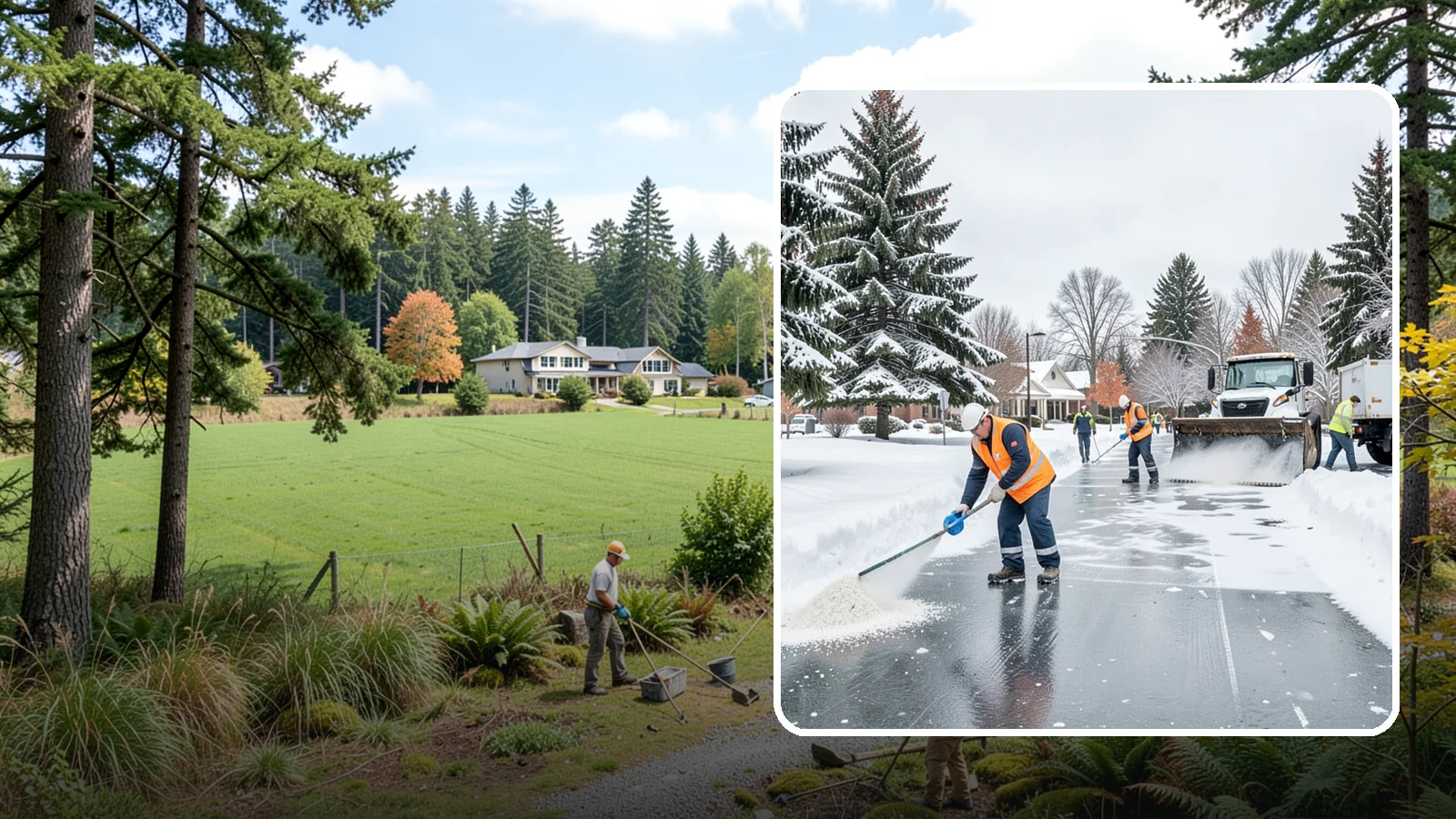 Municipal Deicing in Lyman, Skagit County, WA - Deicing for municipal properties, keeping public entrances, civic walkways, and government lots safe for staff and citizens...