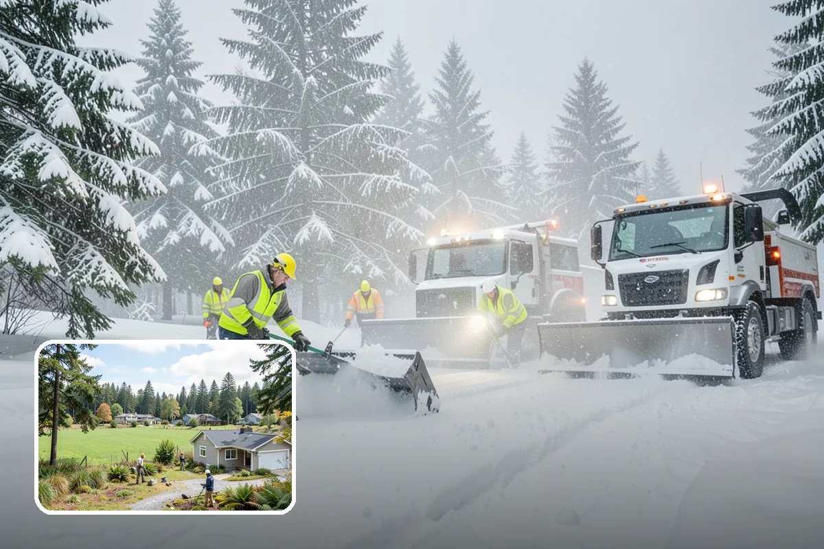 Municipal Deicing in Lyman, Skagit County, WA - Keeps public entrances and civic plazas safe for citizens