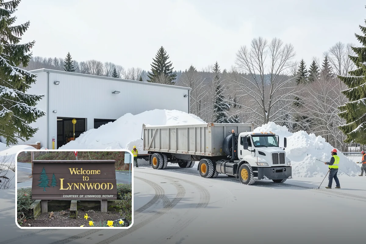 Municipal Deicing in Lynnwood, Snohomish County, WA - Keeps public entrances and civic plazas safe for citizens