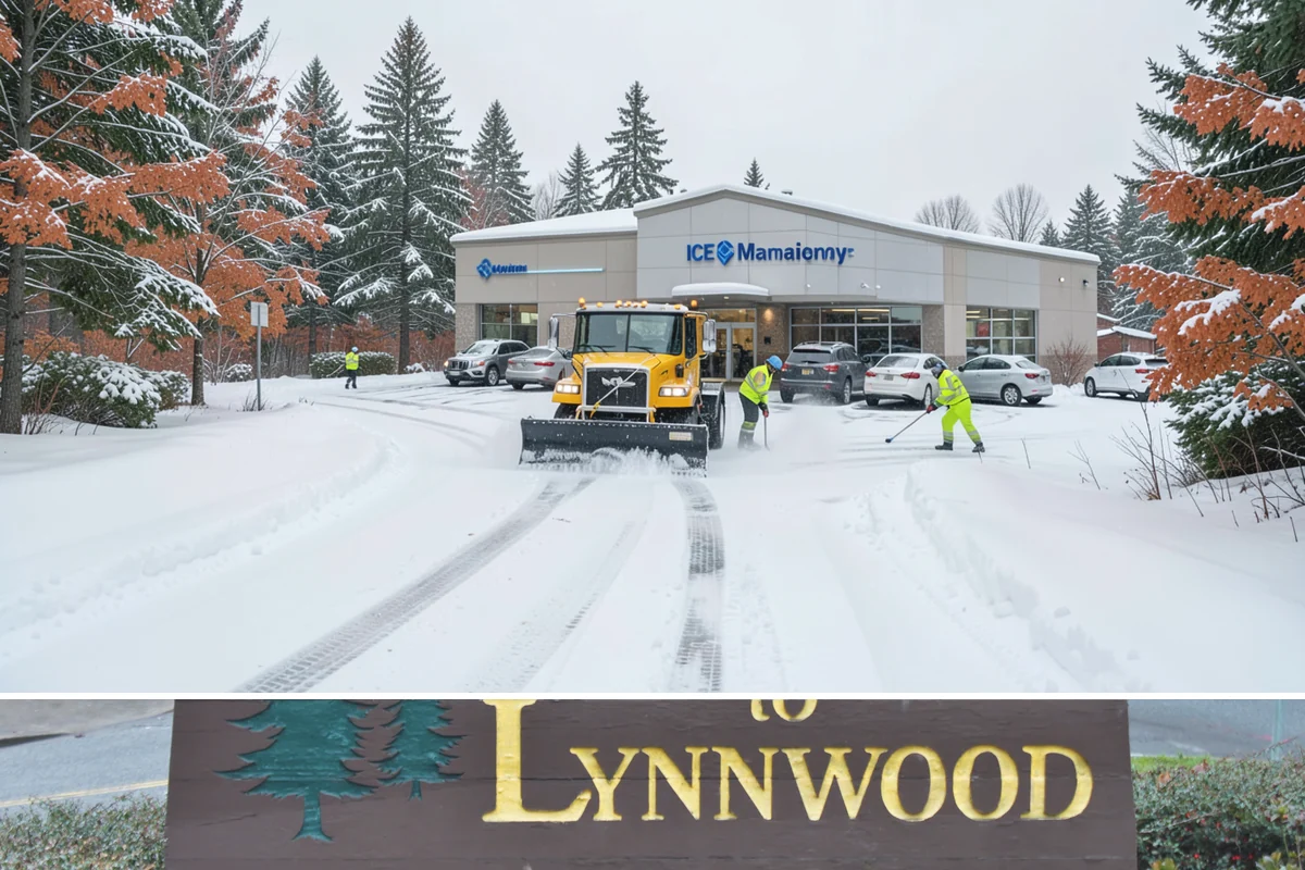 Municipal Deicing in Lynnwood, Snohomish County, WA - Coverage spans the winter season, with priority during the freezing-rain events that threaten access to essential public services.