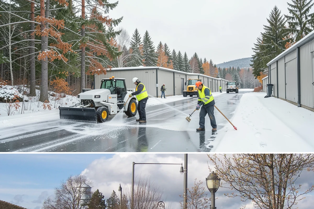 Municipal Deicing in Marysville, Snohomish County, WA - Coverage spans the winter season, with priority during the freezing-rain events that threaten access to essential public services.