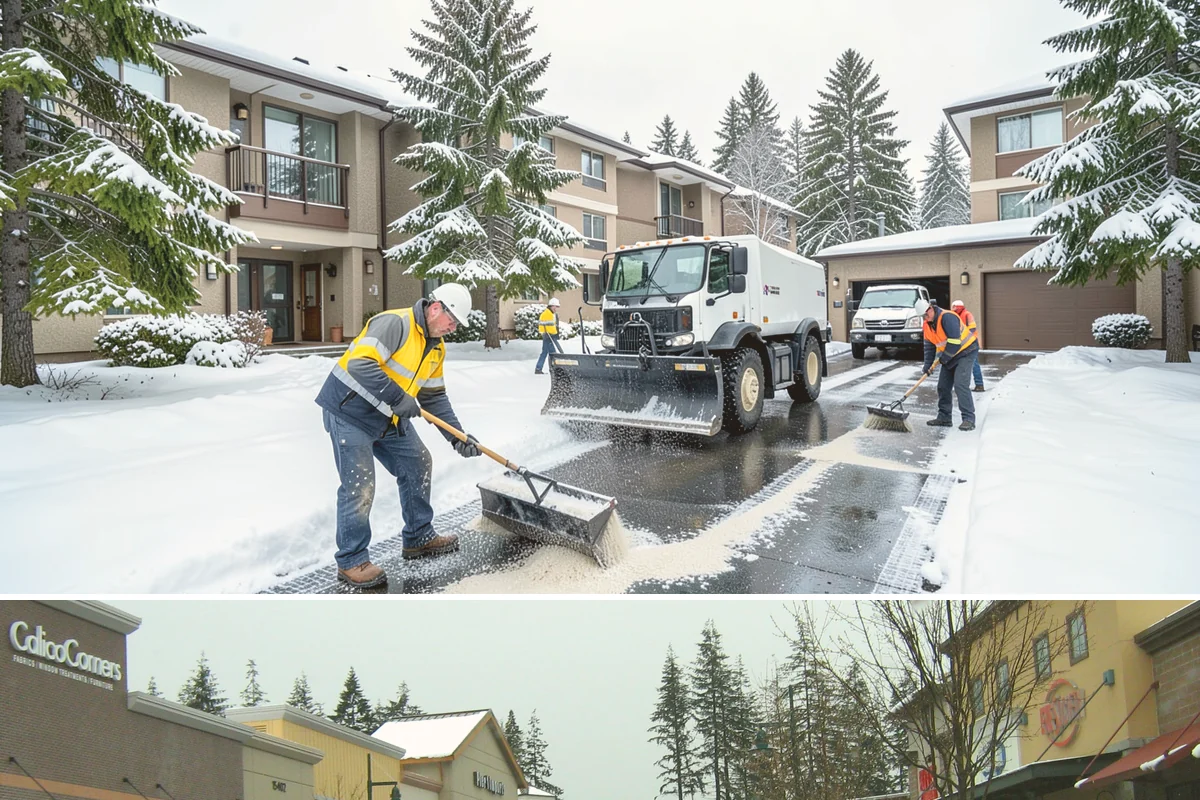 Municipal Deicing in Mill Creek, Snohomish County, WA - Coverage spans the winter season, with priority during the freezing-rain events that threaten access to essential public services.
