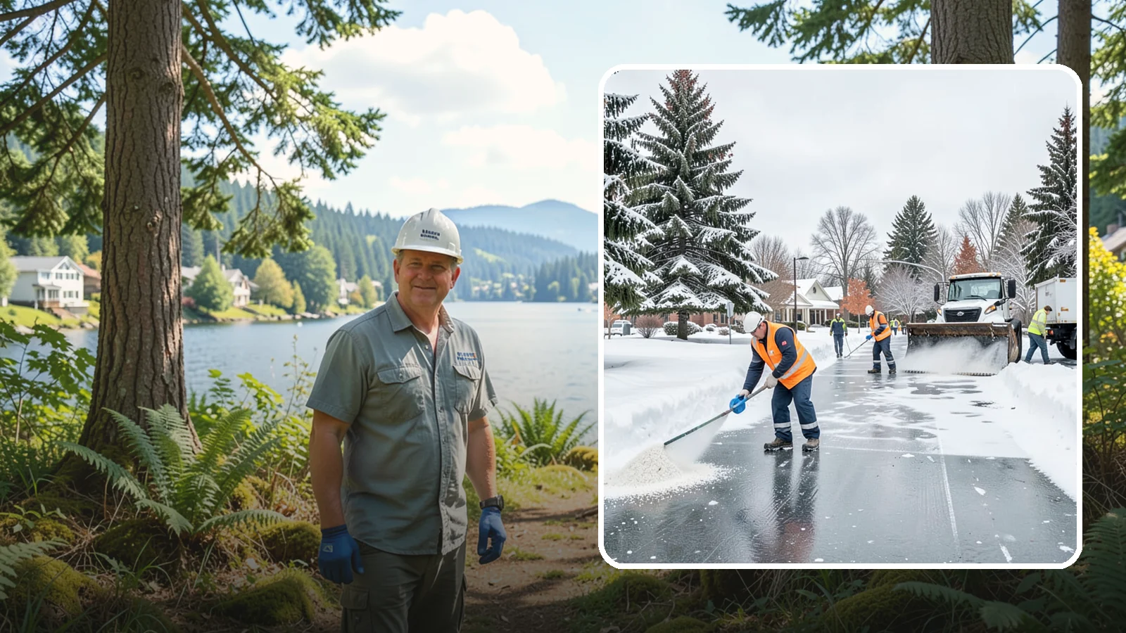 Municipal Deicing in Milton, King County, WA - Deicing for municipal properties, keeping public entrances, civic walkways, and government lots safe for staff and citizens...