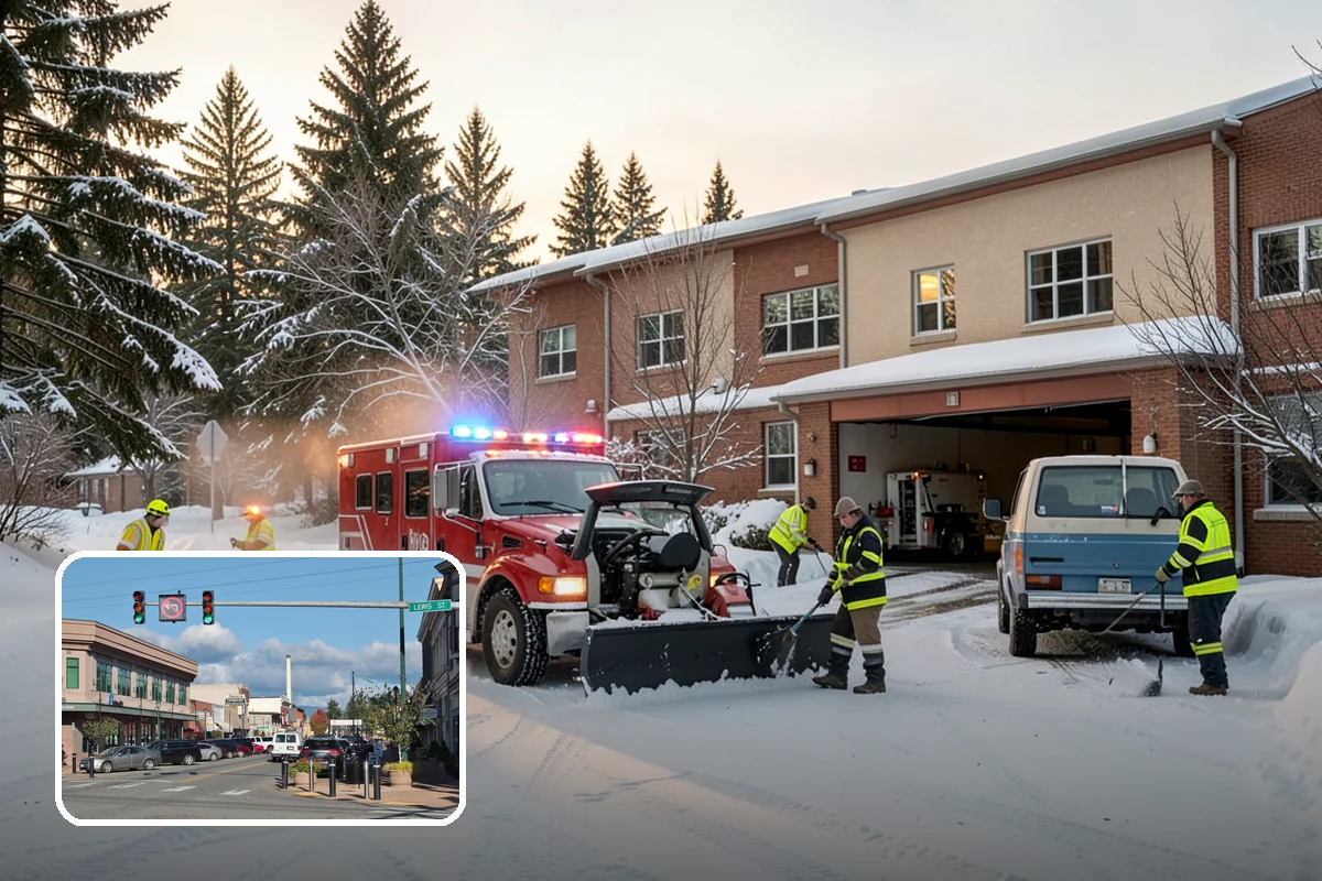 Municipal Deicing in Monroe, Snohomish County, WA - Keeps public entrances and civic plazas safe for citizens