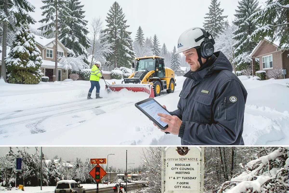Municipal Deicing in Newcastle, King County, WA - Coverage spans the winter season, with priority during the freezing-rain events that threaten access to essential public services.